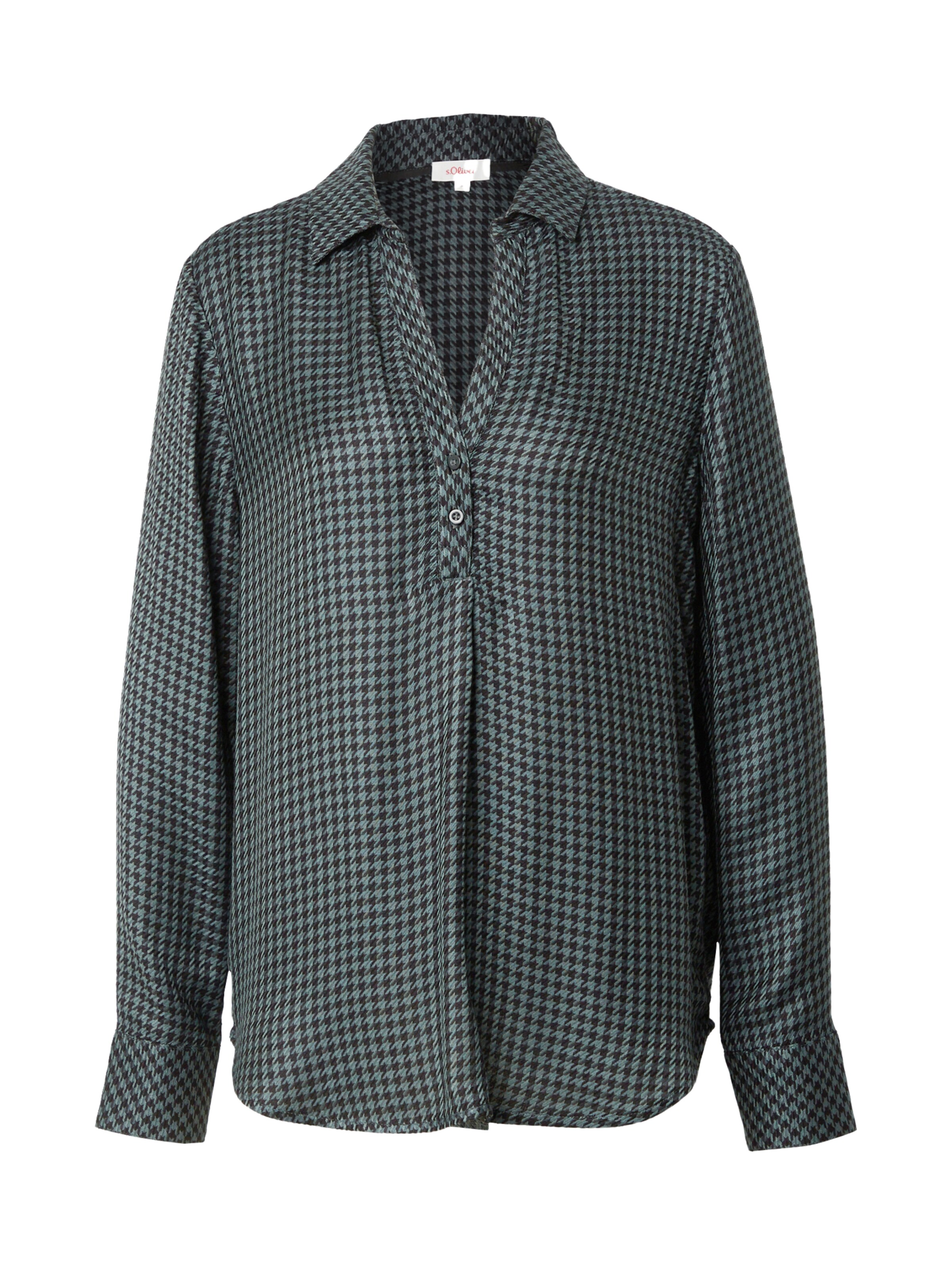 s.Oliver Bluse in Grün: Vorderseite