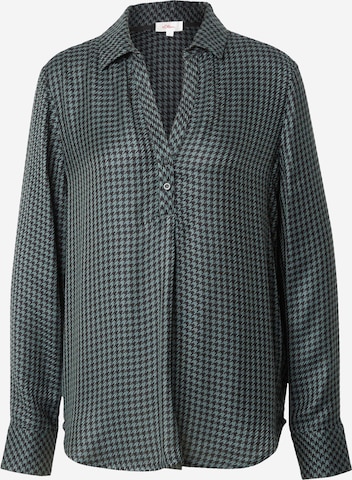 s.Oliver Blouse in Groen: voorkant