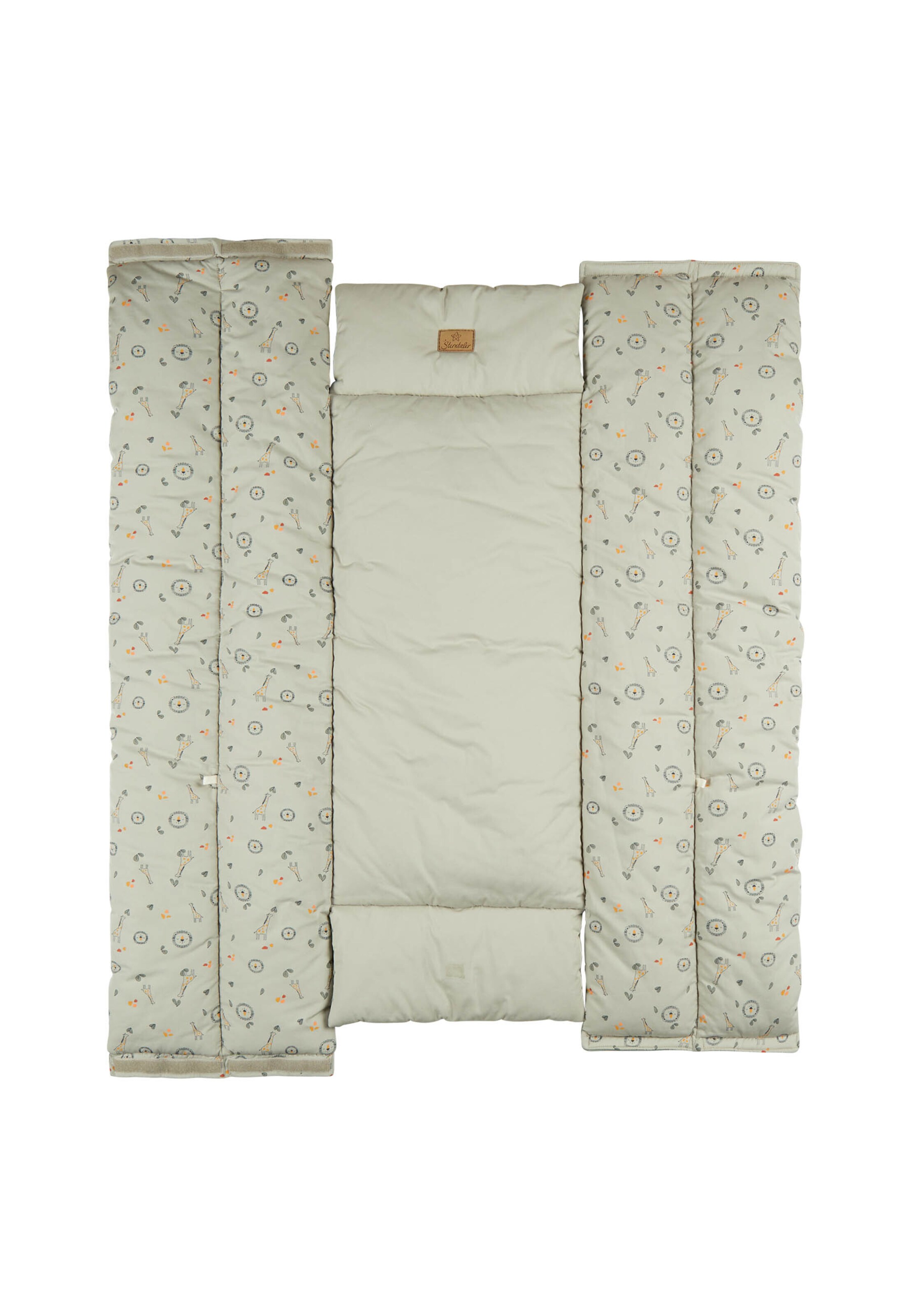 STERNTALER Mattress 'Safari' in Grey