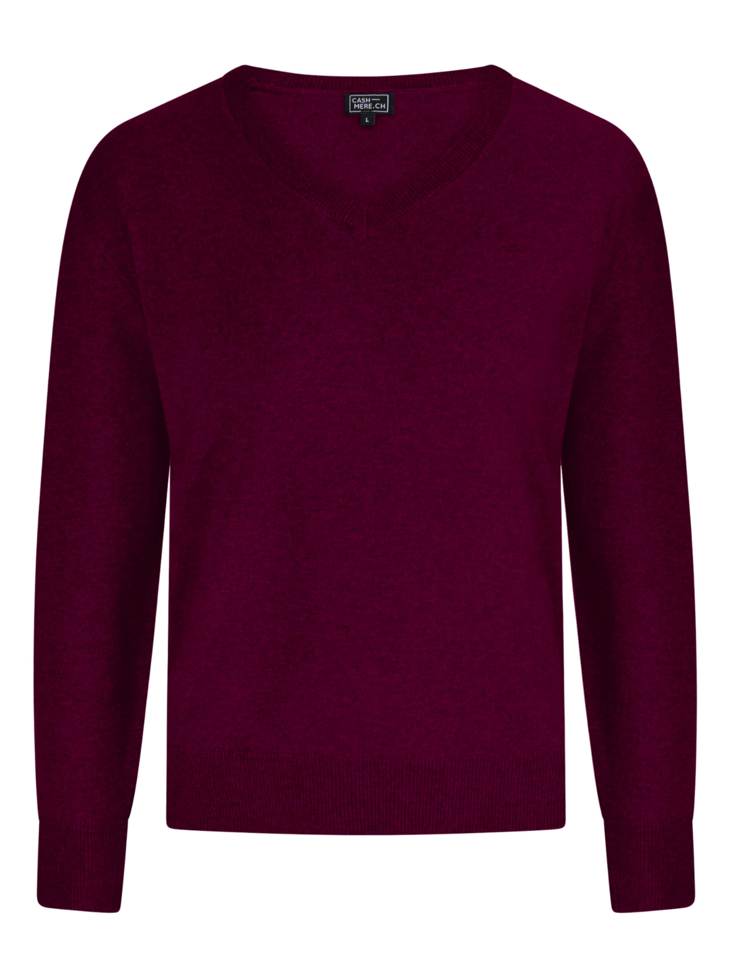 Pullover di CASH-MERE.CH in rosso: frontale