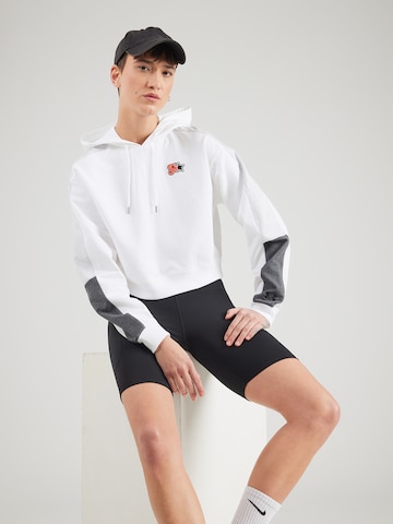 Felpa sportiva 'Terry' di UNDER ARMOUR in bianco: frontale