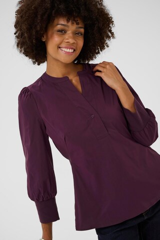 CULTURE Blouse 'Elna Antoinett' in Lila