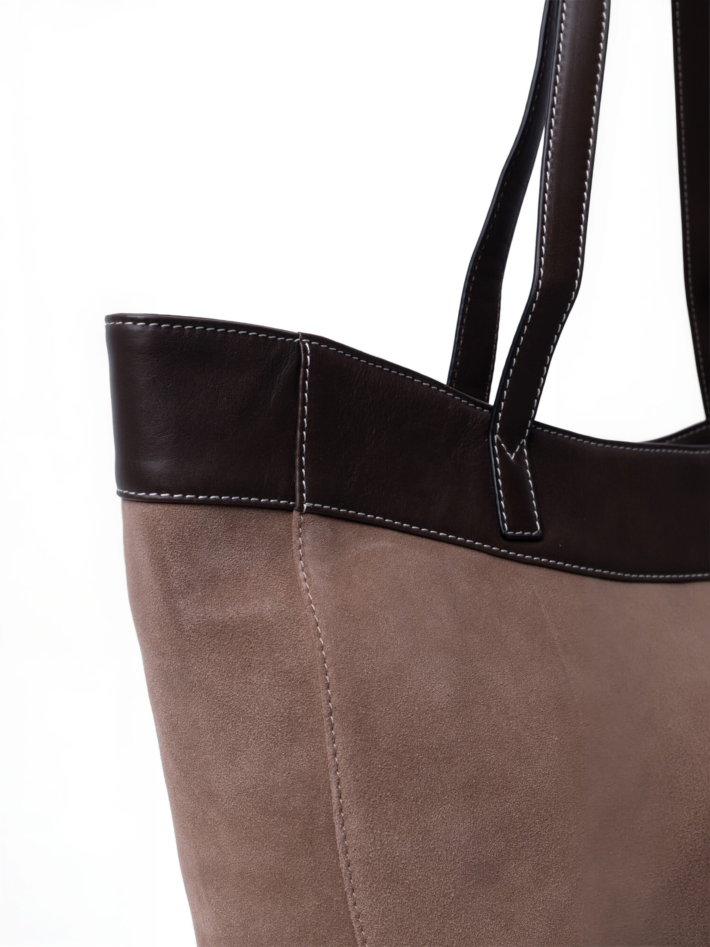 Cabas ' Sol ' RE:DESIGNED en marron : devant