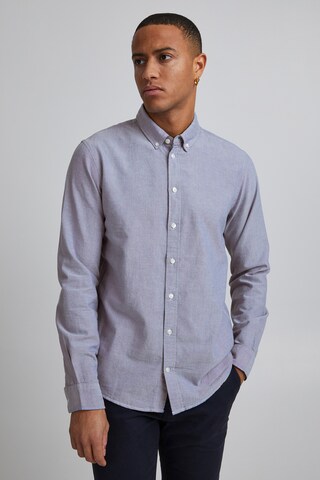 BLEND Regular fit Button Up Shirt 'Nail' in Blue: front