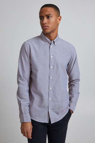 BLEND Regular fit Button Up Shirt 'Nail' in Blue: front