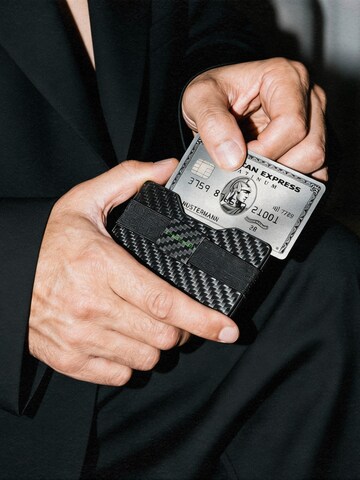 CRBNCNCPT Portemonnaie‌‌‌‌ in Schwarz: Vorderseite