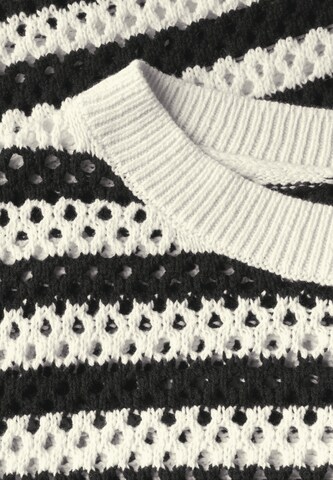 STREET ONE Pullover in Schwarz