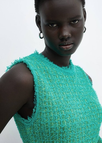 MANGO Sweter 'COCODRIL' w kolorze zielony