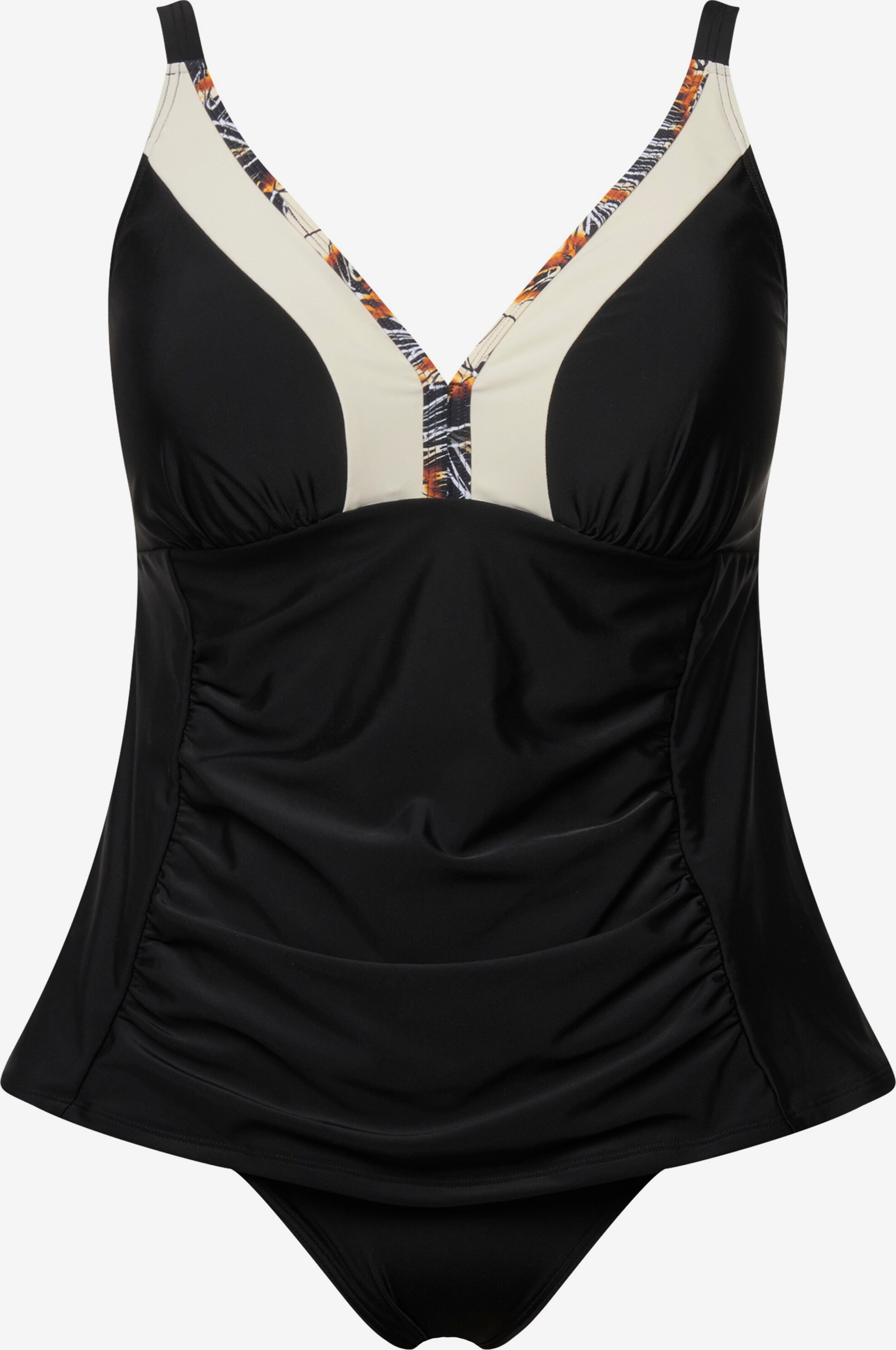 Ulla Popken Tankini Tankini Flamingos Softcups Trä Produktbild-Vorschau 4