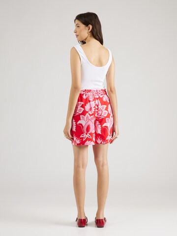 OUI Loosefit Broek in Rood
