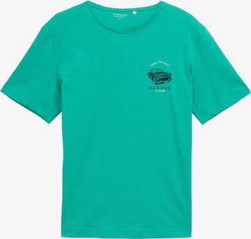 TOM TAILOR Shirt in Grün: Vorderseite