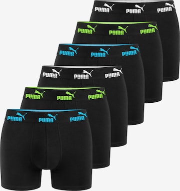 PUMA Bokserki w kolorze czarny: przód