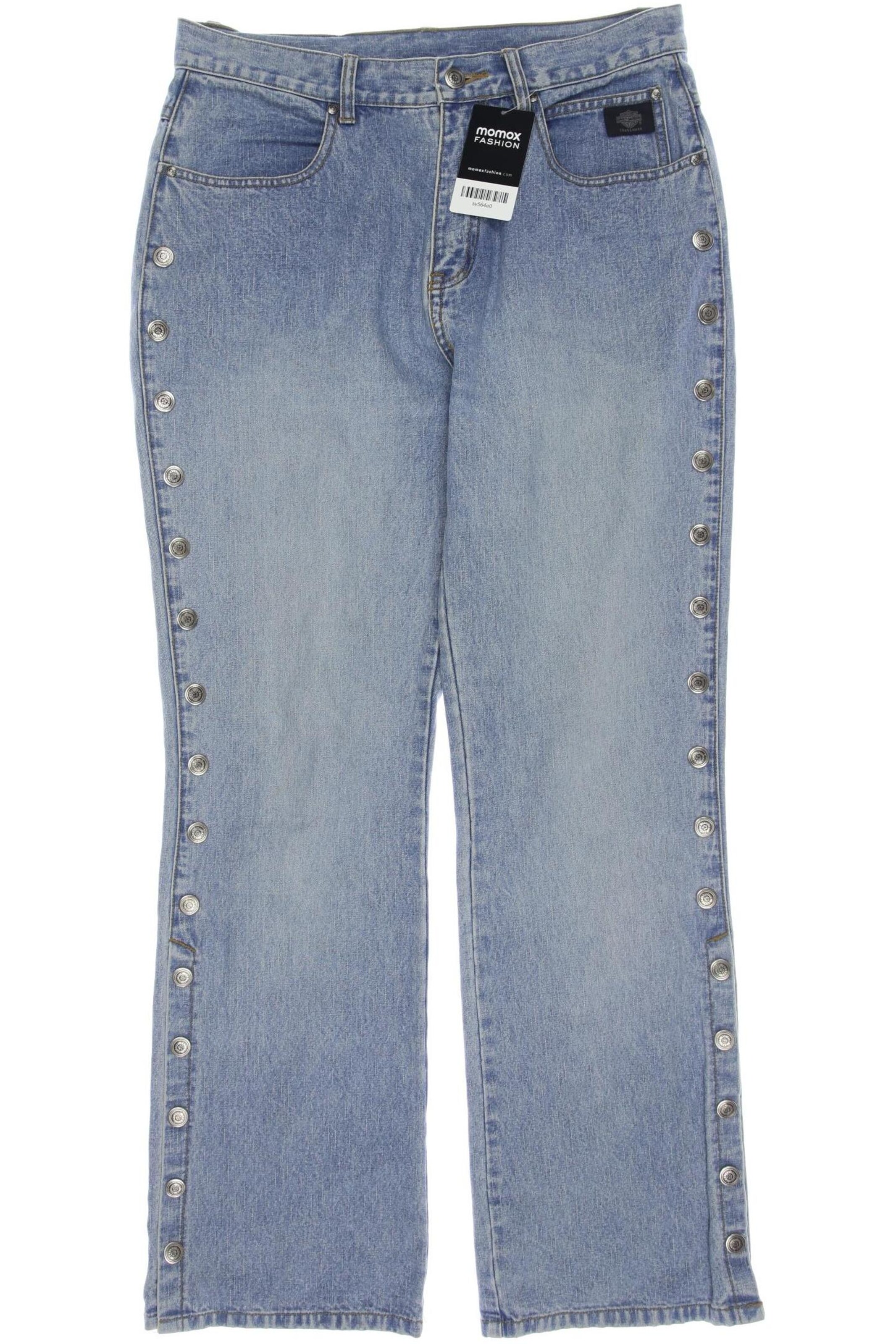 Harley Davidson Jeans 31 in Blau: Vorderseite