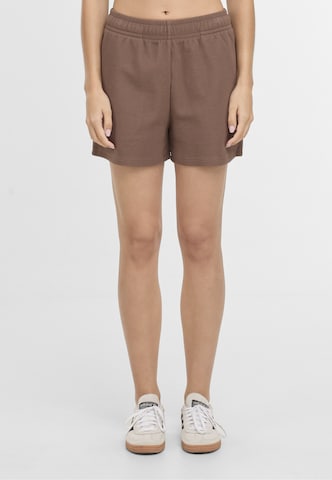 Karl Kani Regular Shorts in Braun: Vorderseite