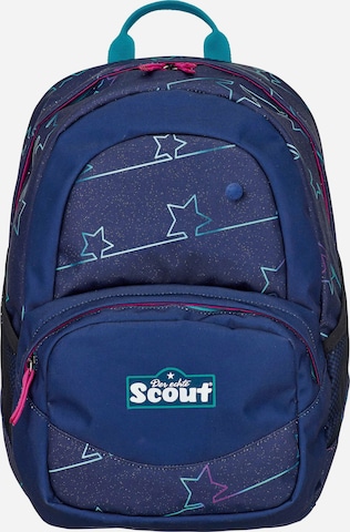 Zaino di SCOUT in blu: frontale