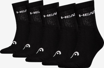 Calzino di HEAD in nero: frontale