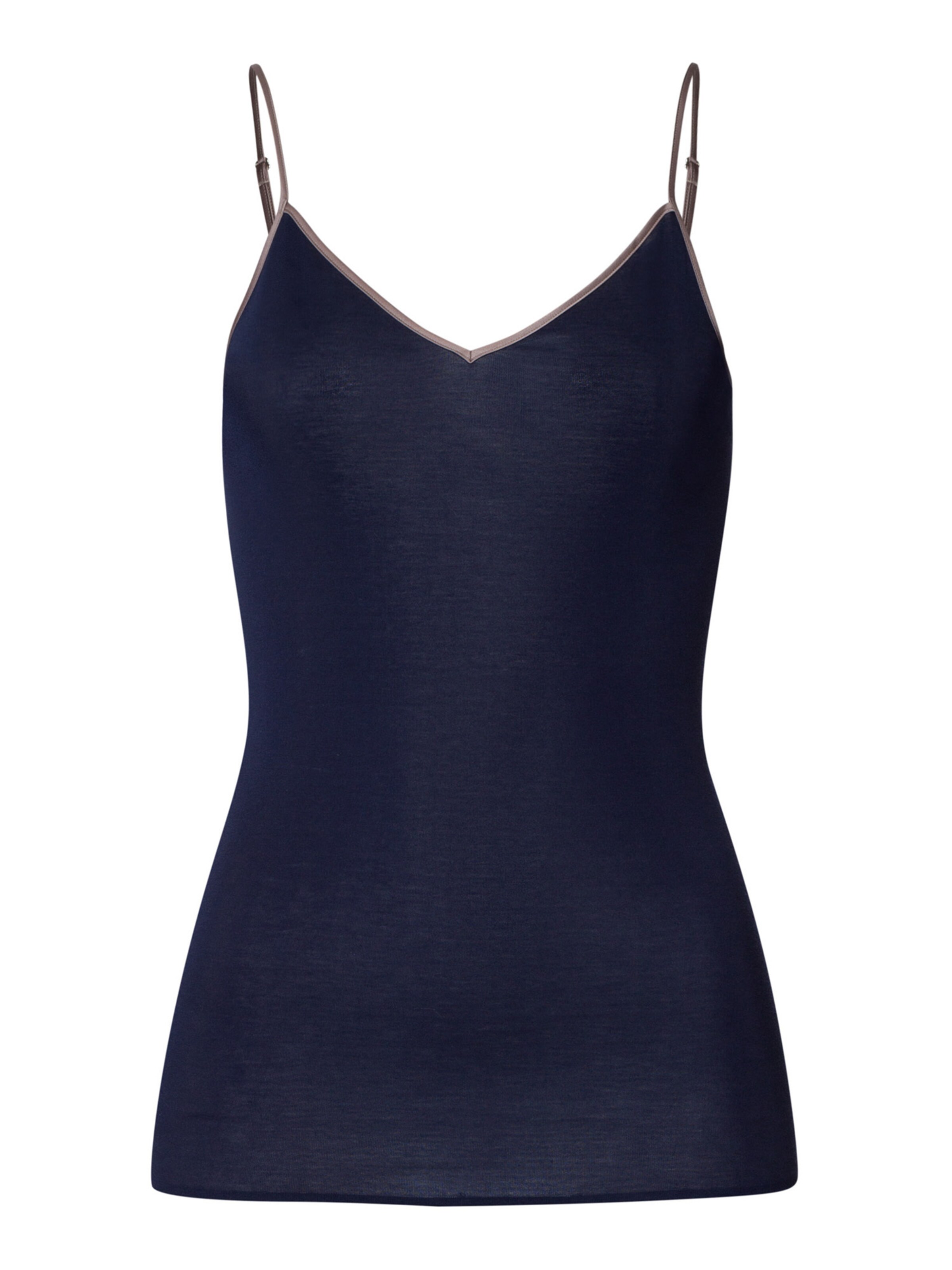 Haut ' Cotton Seamless ' Hanro en bleu : devant