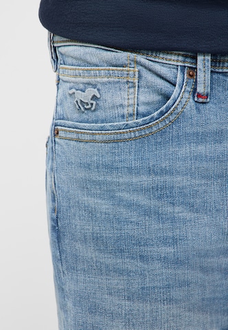 MUSTANG Slimfit Jeans in Blau