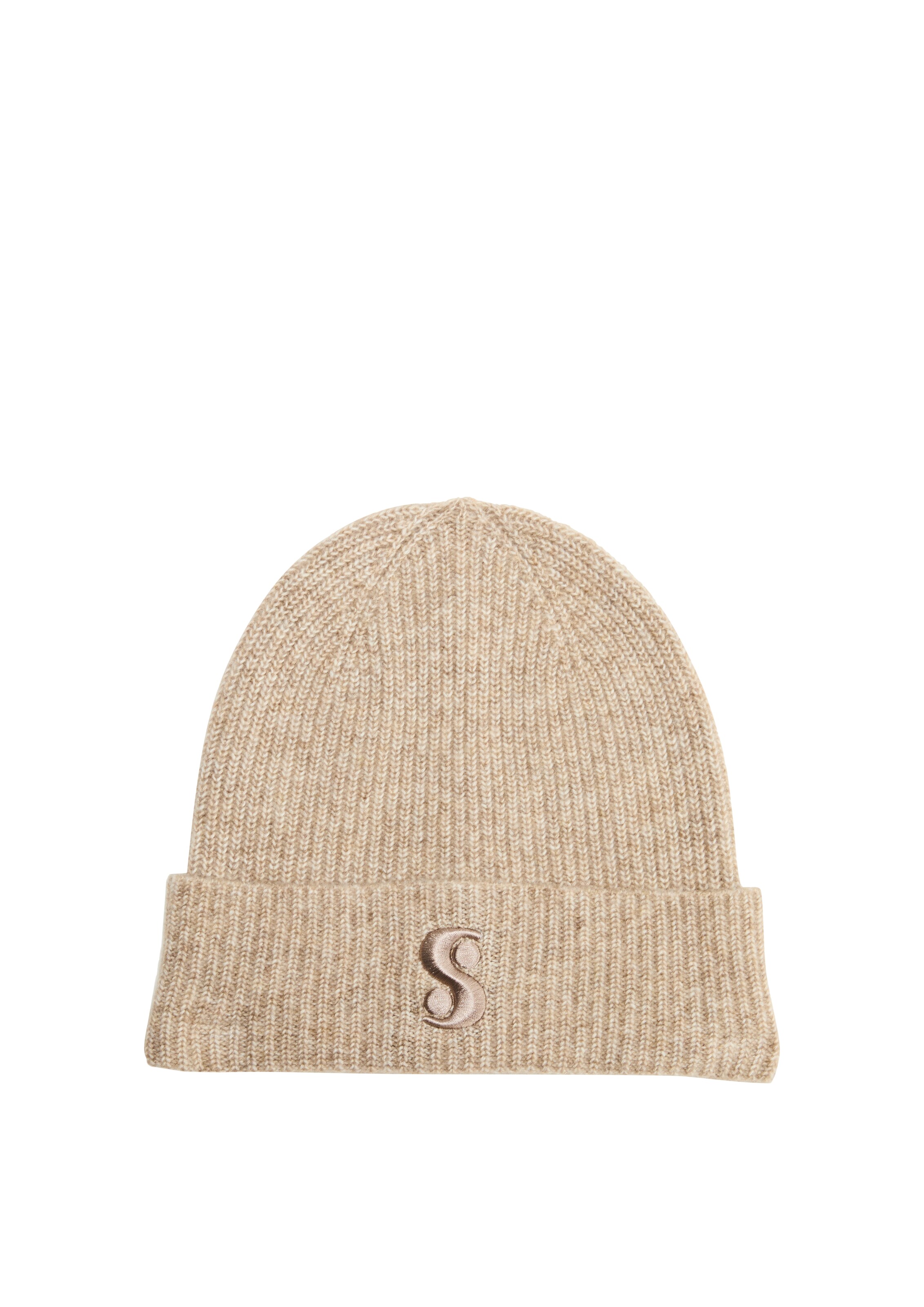 s.Oliver Beanie in Brown: front
