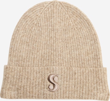 s.Oliver Beanie in Brown: front