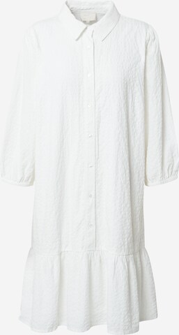 Robe-chemise 'Eden' minus en blanc : devant