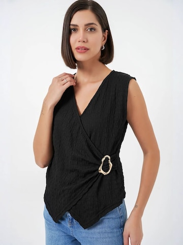 Bigdart Blouse in Zwart