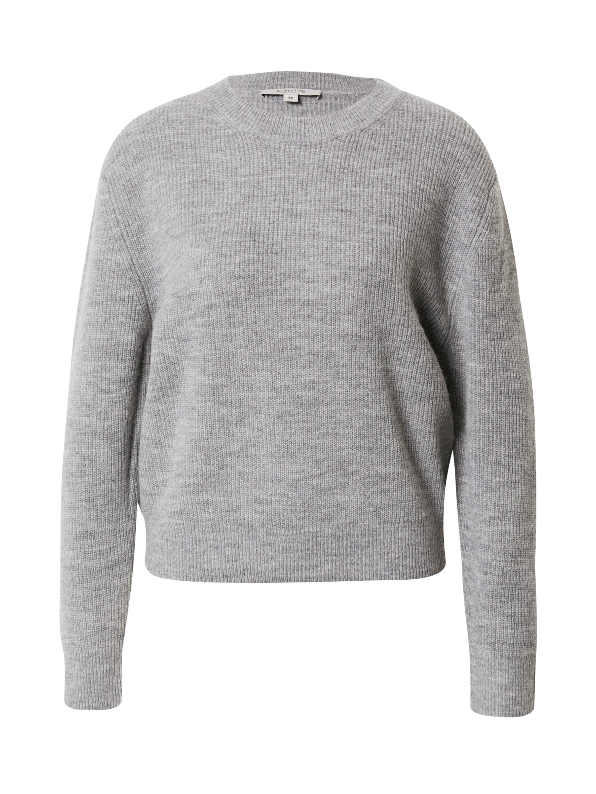 comma casual identity Neulepaita värissä harmaa: etupuoli