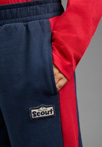 SCOUT Tapered Pants in Blue