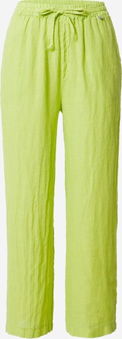 Liebesglück Zvonové kalhoty Kalhoty 'Liliy' – zelená: přední strana