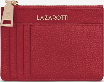Astuccio 'Bologna' di Lazarotti in rosso: frontale