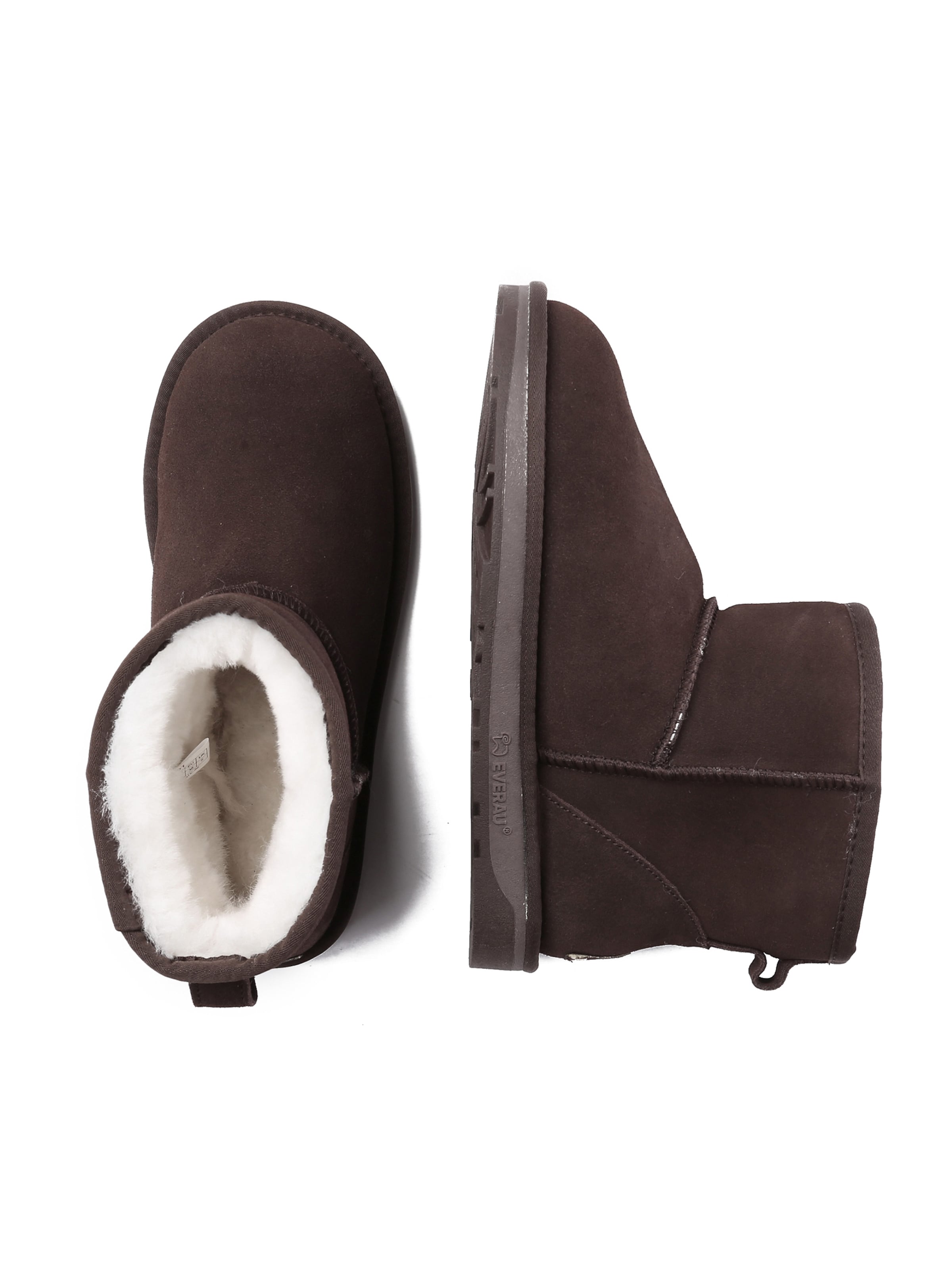 Everau Nízke čižmy 'Emu' - Hnedá