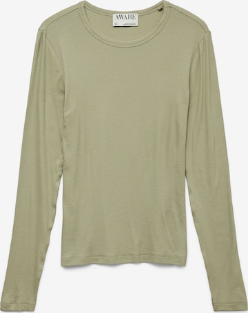 Aware - Camisa 'AWIRWINA' em verde: frente
