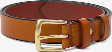 jolar Belt 'GENUINE' in Brown: front