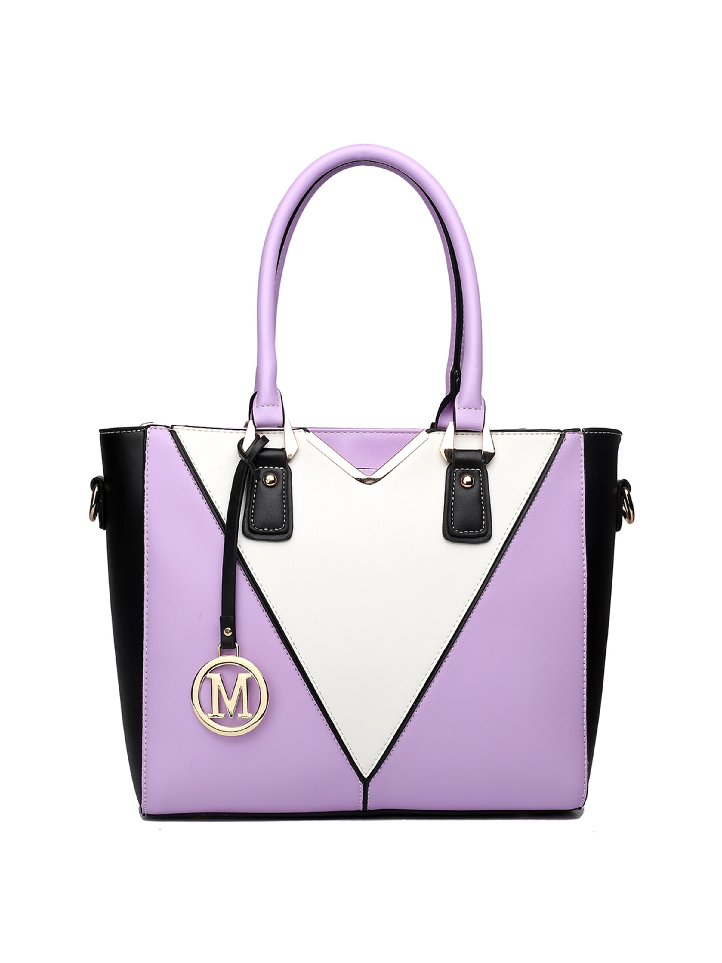 Miss Lulu Schultertasche‌‌‌‌‌‌‌ in Lila: Vorderseite
