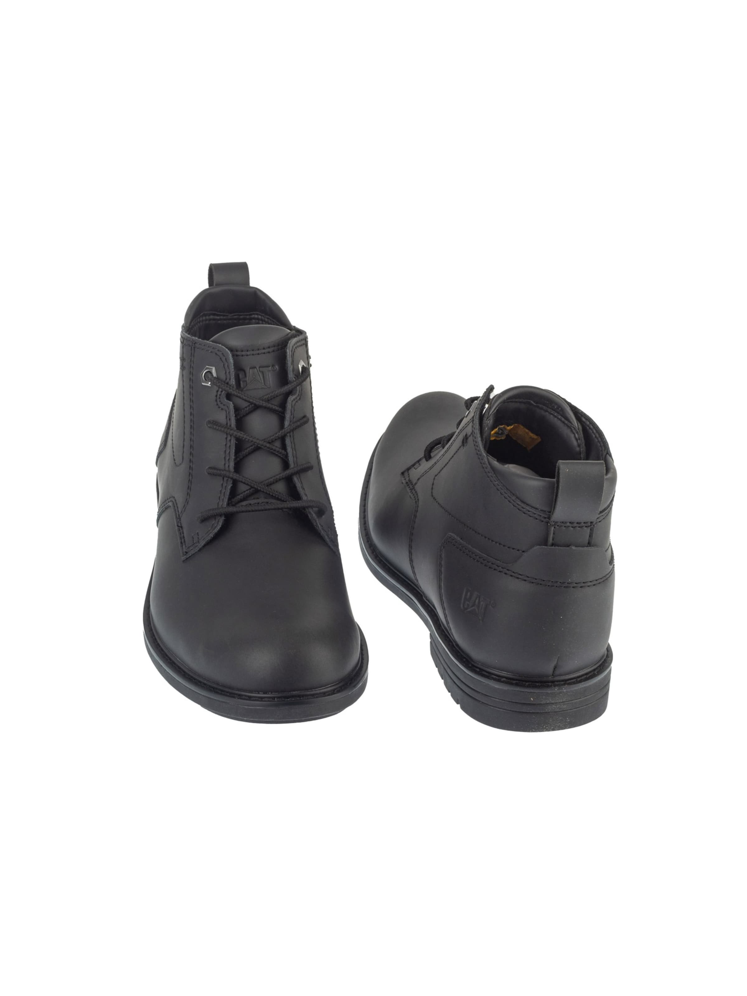 CATERPILLAR Lace-Up Boots in Black