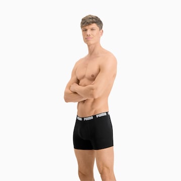 PUMA Boxershorts in Schwarz