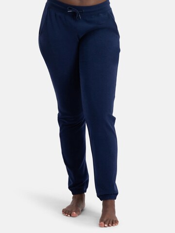 Bamboo basics Regular Klederdracht broek 'Lounge broek Jade' in Blauw