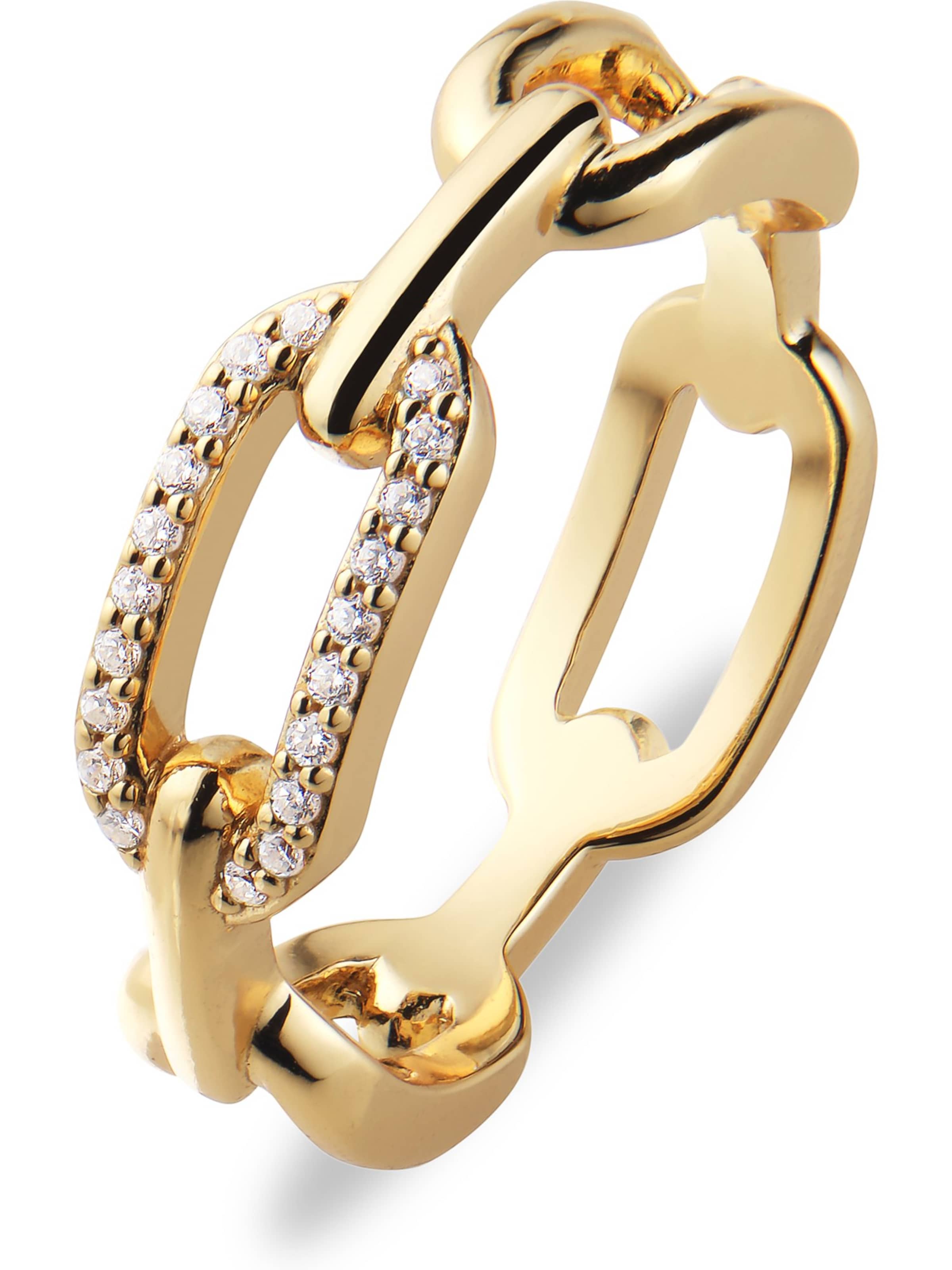 CHRIST Ring in Gold: front