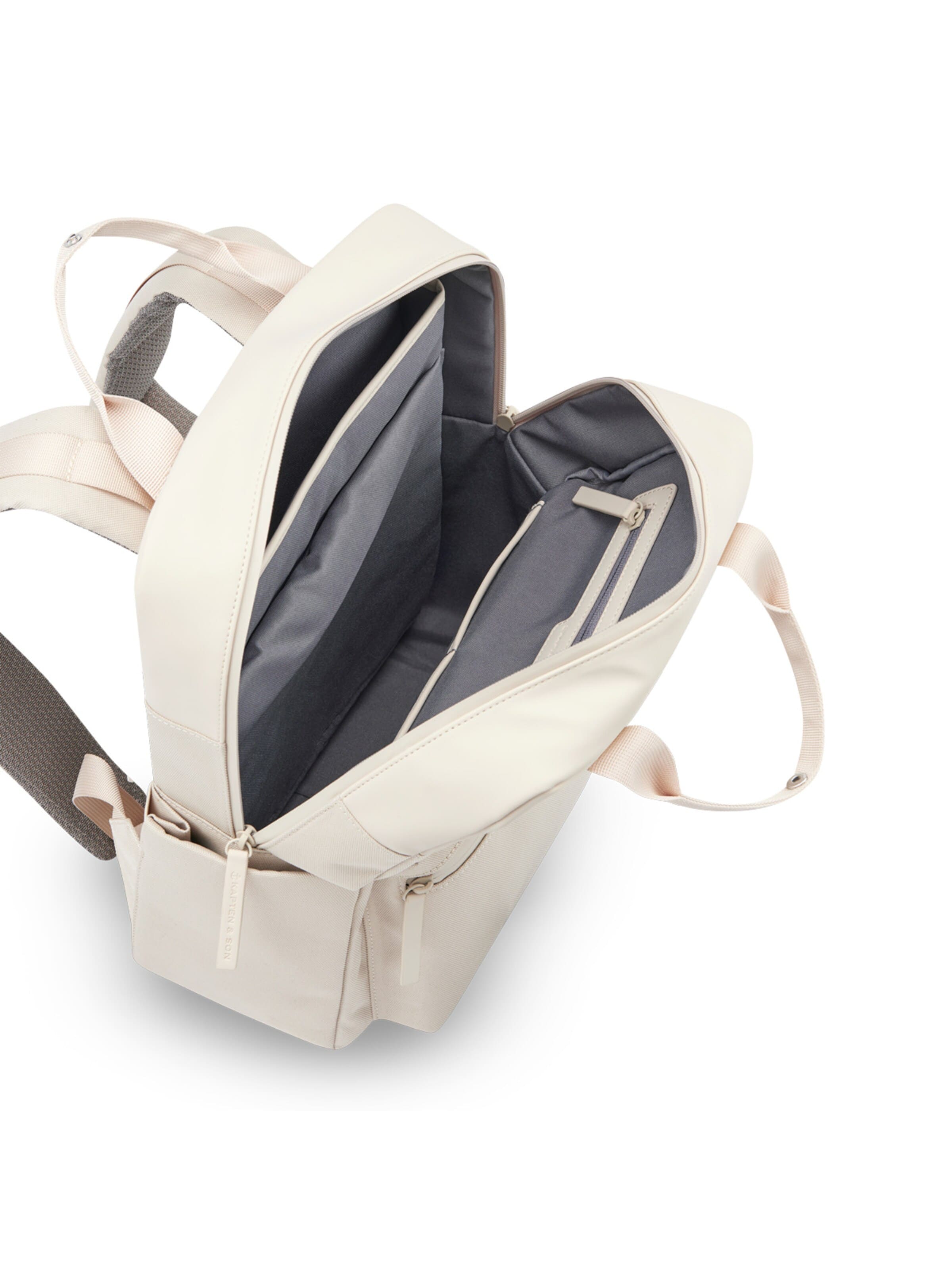 Kapten & Son - Mochila 'Bergen Pro Diaper' en beige