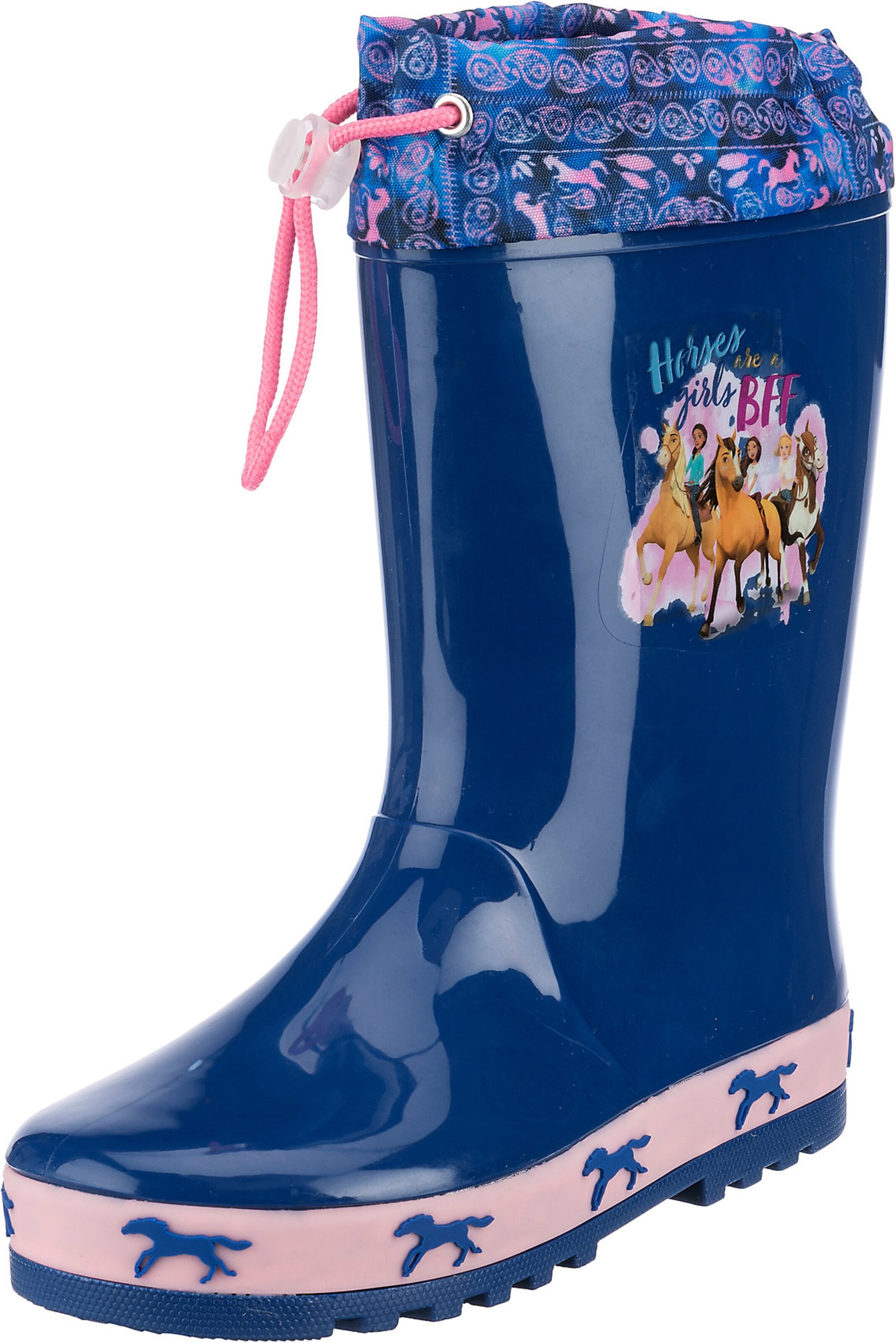 Kinder Kids (Gr. 92-140) Spirit Gummistiefel in Blau - KU38116 Kinder Kids (Gr. 92-140) Spirit Gummistiefel in Blau - KU38116