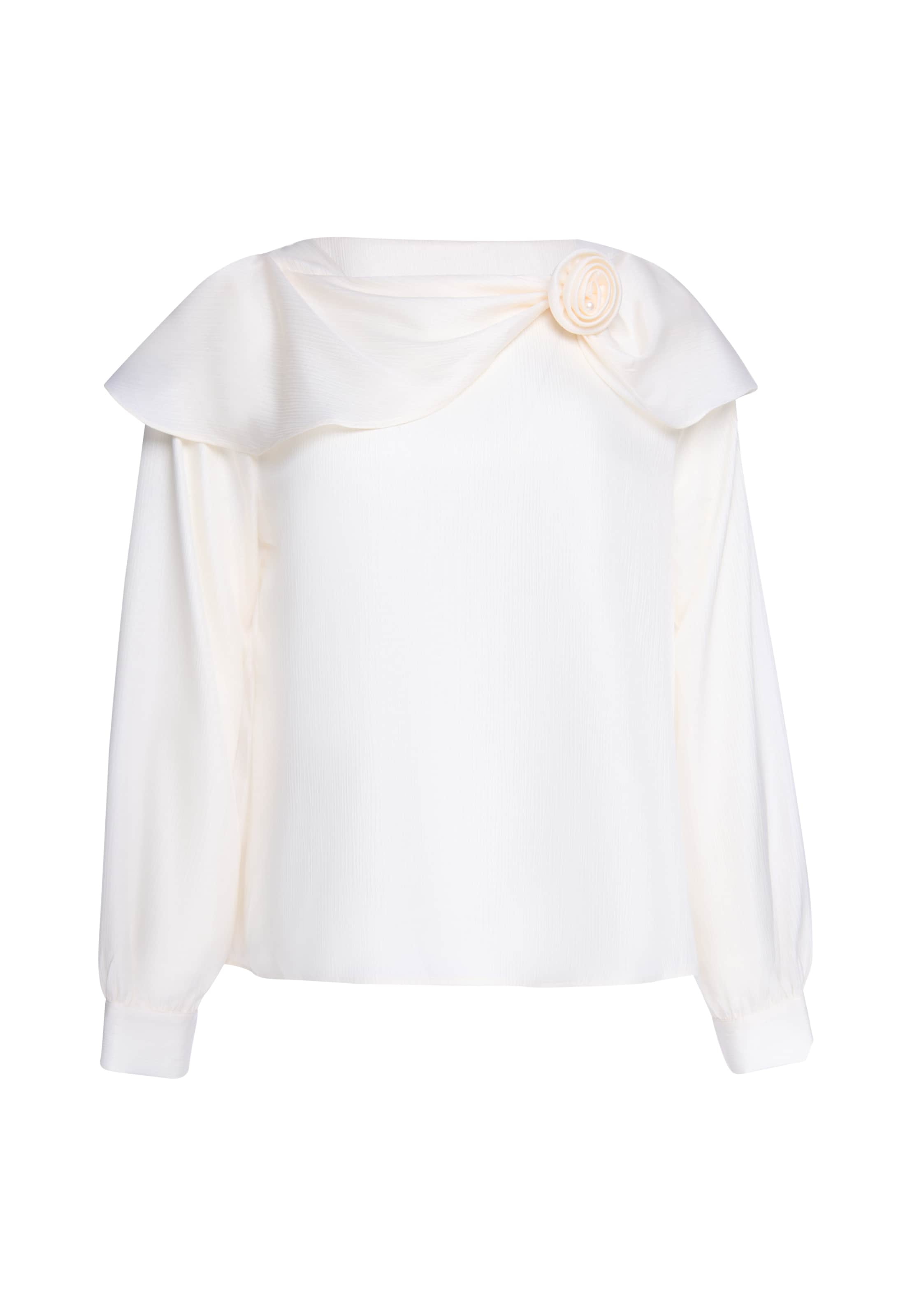 faina Blouse in Beige: front