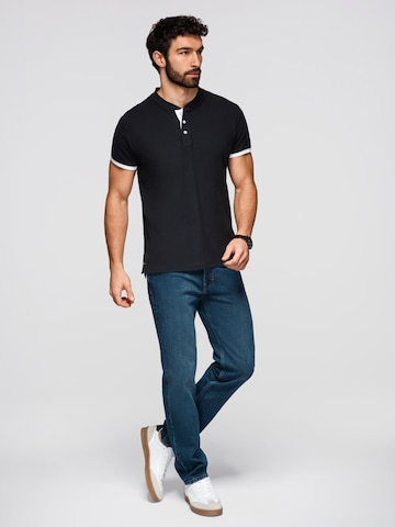 Ombre Shirt in Black