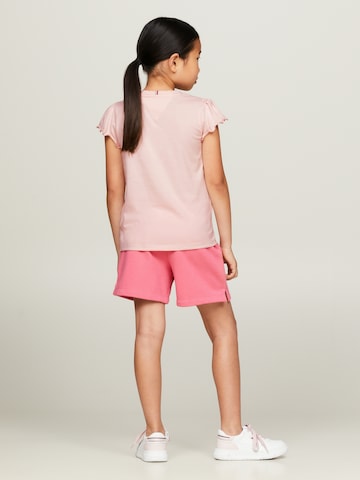 TOMMY HILFIGER T-Shirt 'ESSENTIAL' in Pink