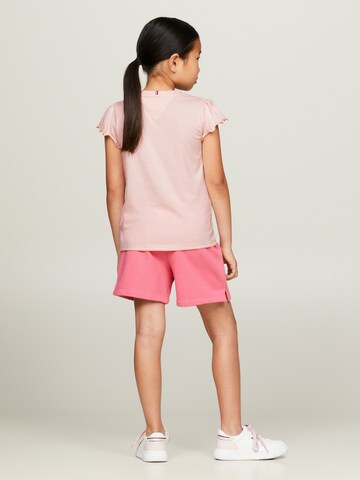 TOMMY HILFIGER Shirt 'ESSENTIAL' in Pink