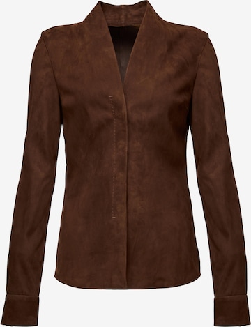 T-shirt 'Talia' V S P en marron : devant