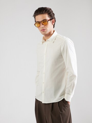 s.Oliver Regular fit Риза в бяло: отпред