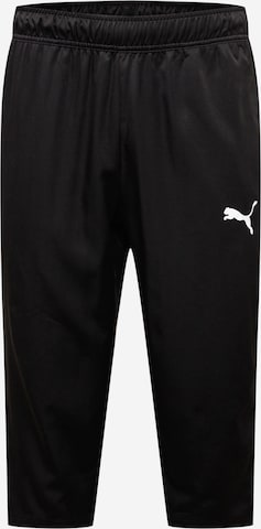 PUMA Loose fit Workout Pants in Black: front