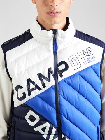 Gilet CAMP DAVID en bleu