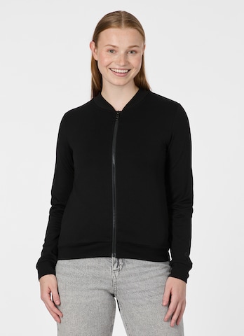Ragwear Sweatjacke in Schwarz: Vorderseite