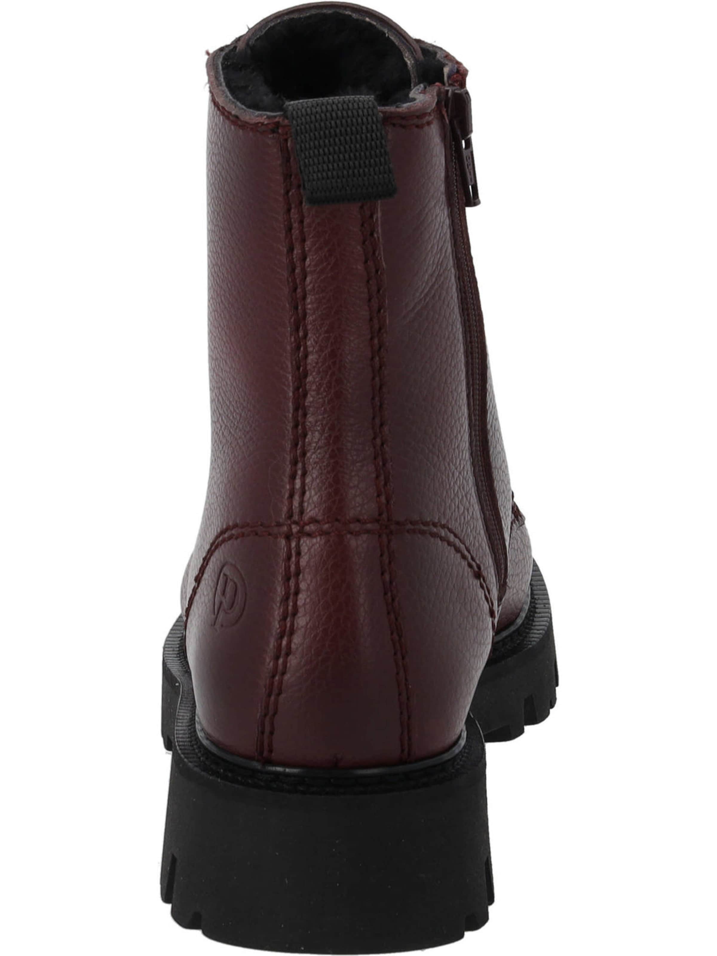 Ghete cu șireturi 'Phessis' de la Palado pe roșu